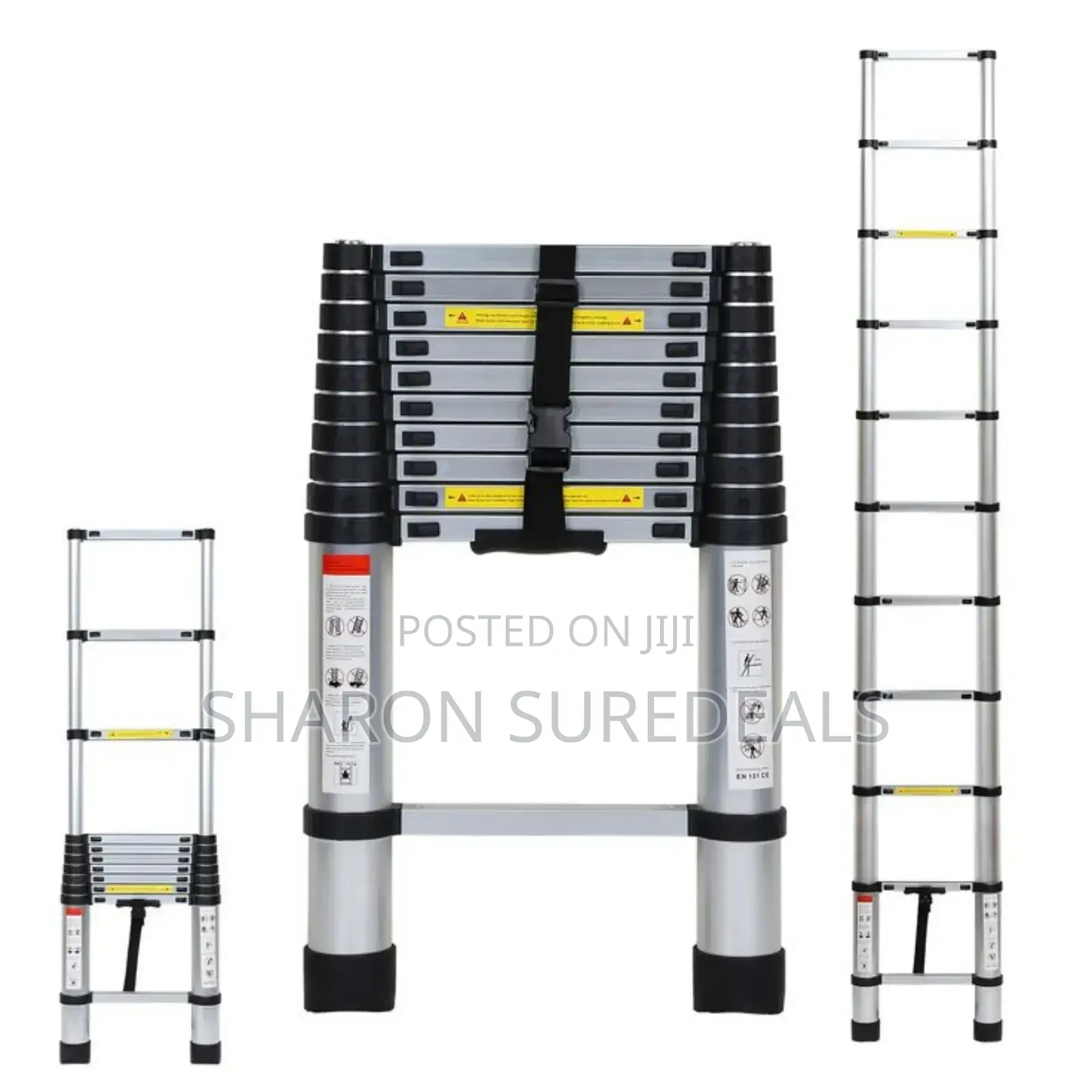 Quality Telescopic Ladder/Aluminium 3.2m