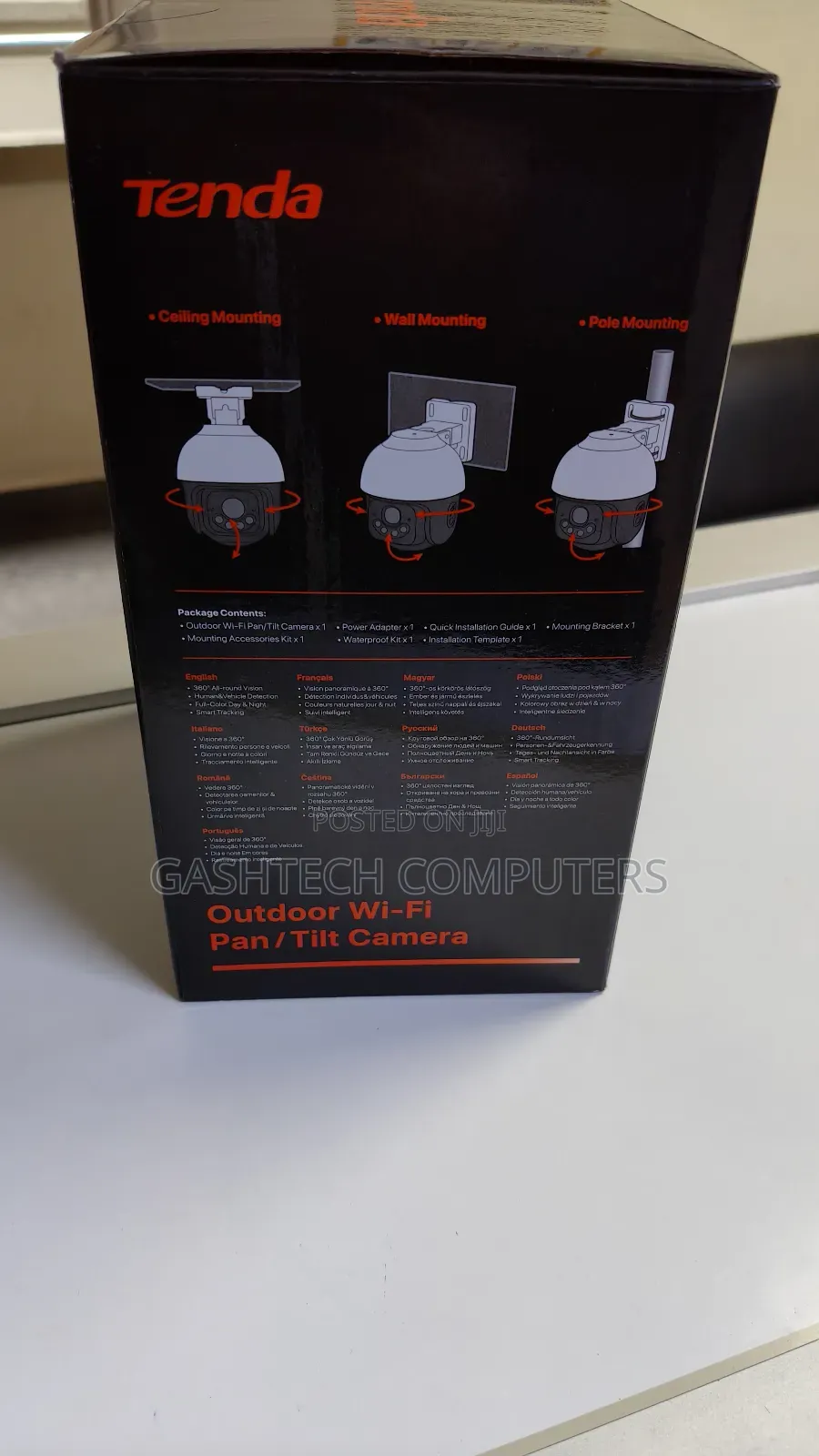 Tenda Ch7 5mp Outdoor Wi-Fi Pan/Tilt Camera