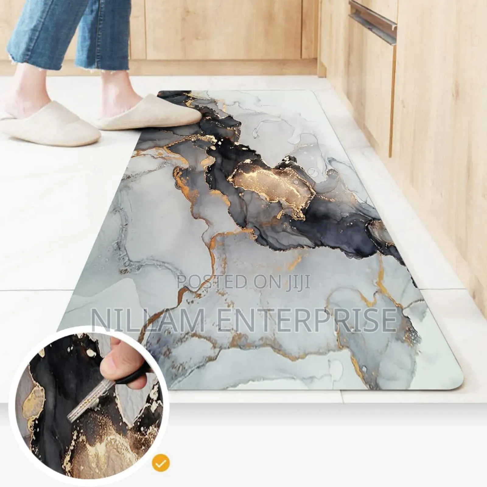 *Cushioned Anti-Fatigue Kitchen Rug Mat