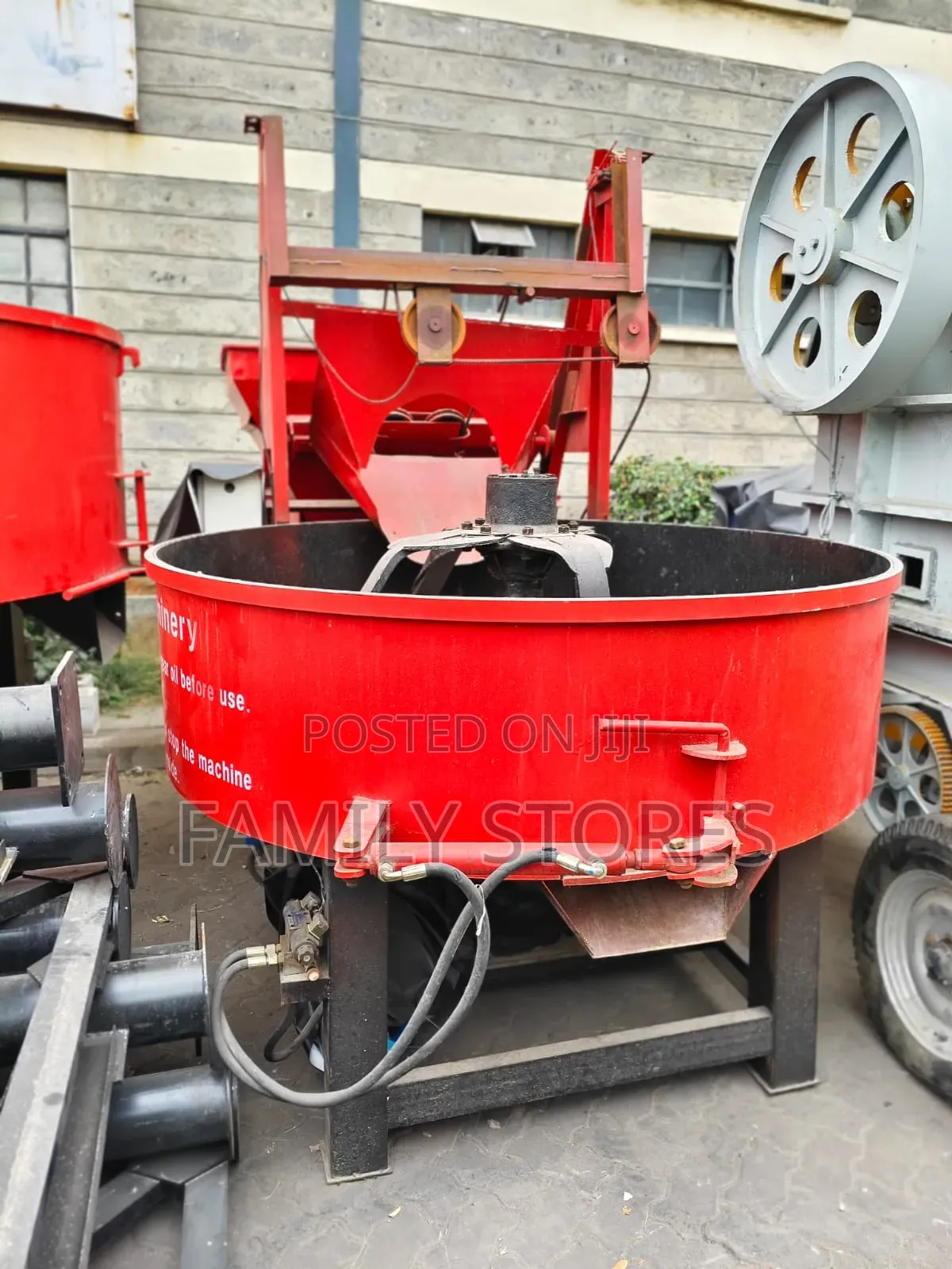 Concrete Pa Mixing Machine Heavy Duty Electric