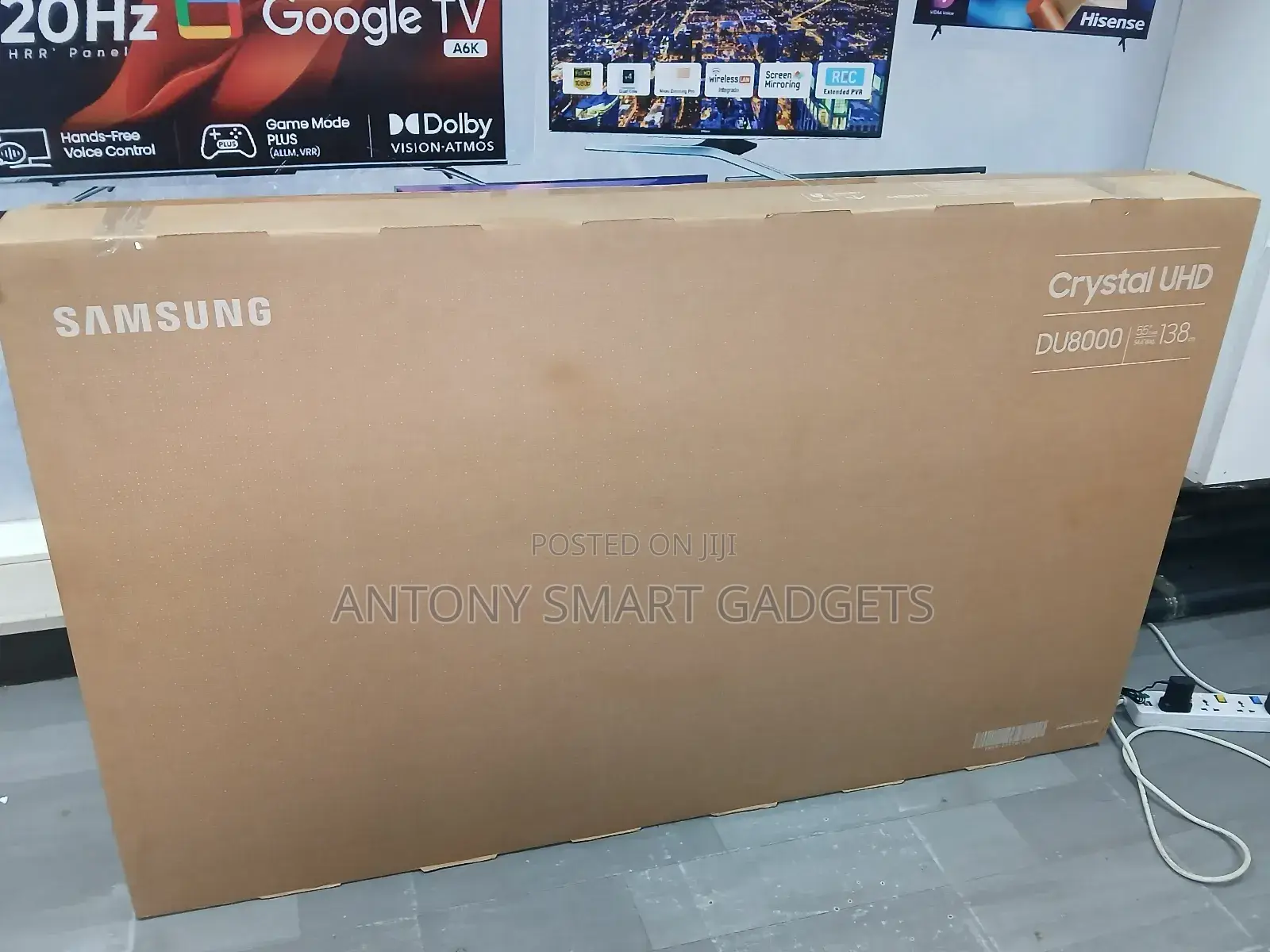 Samsung 55 Inch Du8000 Crystal Uhd Smart Tv