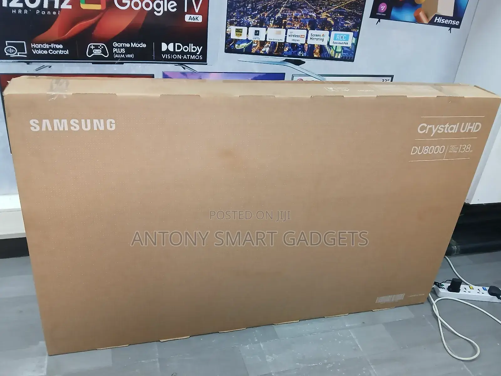 Samsung 55 Inch Du8000 Crystal Uhd Smart Tv