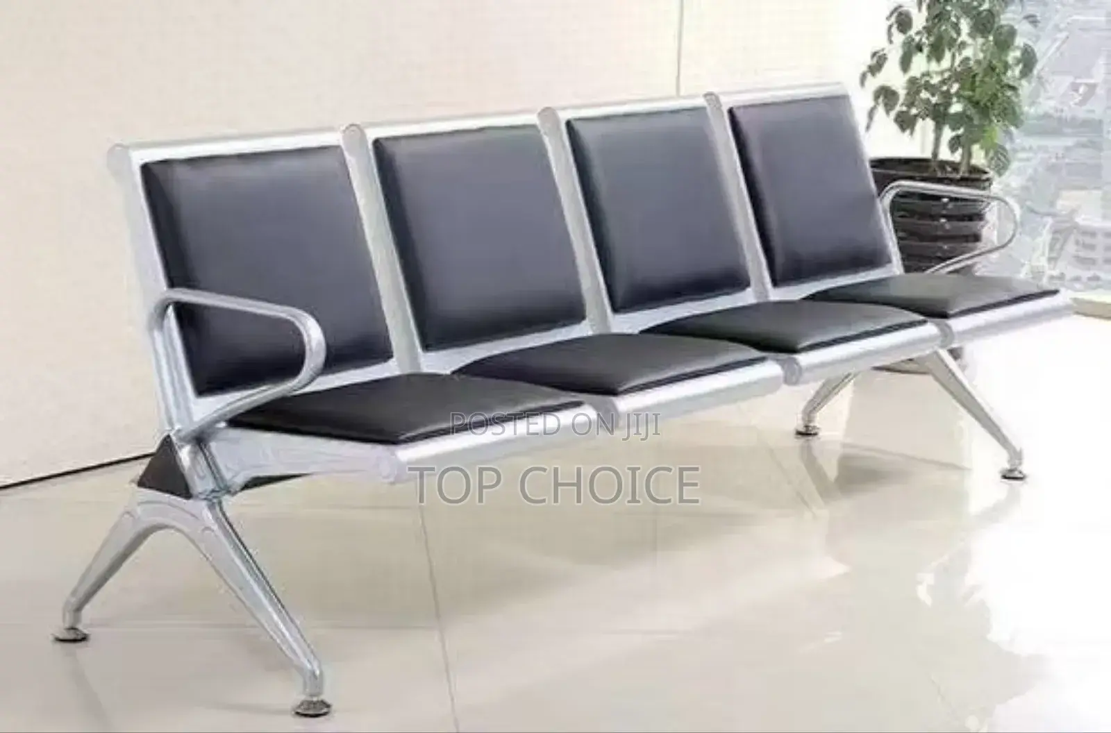 Heavy-Duty Waiting Bench