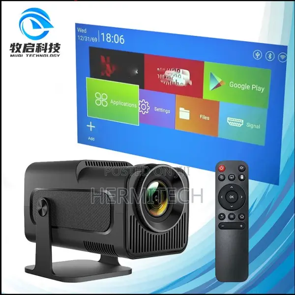 Android Tv Projector Wifi Home Theater