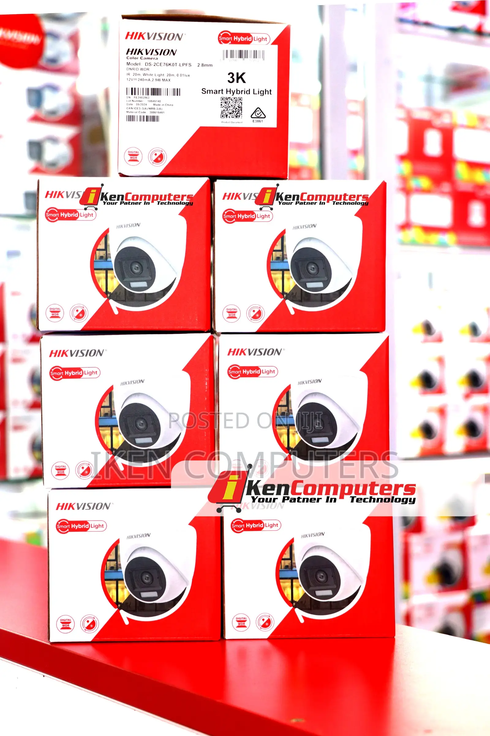 Hikvision Resolution Dome Camera(Ds-2ce76kot-Lpfs)