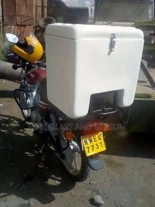 Fiberglass Carrier/Courier Box For Motorbike