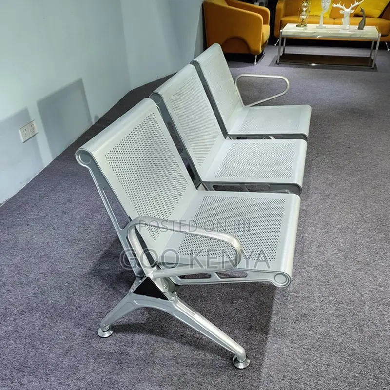 Office Chair ; 3-Seater Waiting Link Chairs