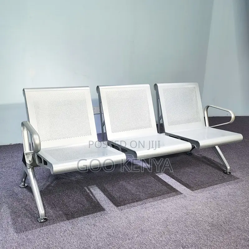Office Chair ; 3-Seater Waiting Link Chairs