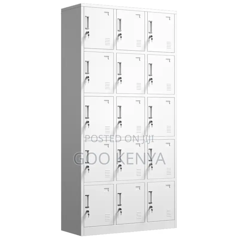 Office Cabinet ; 15-Steel Lock Office Cabinet for Storage