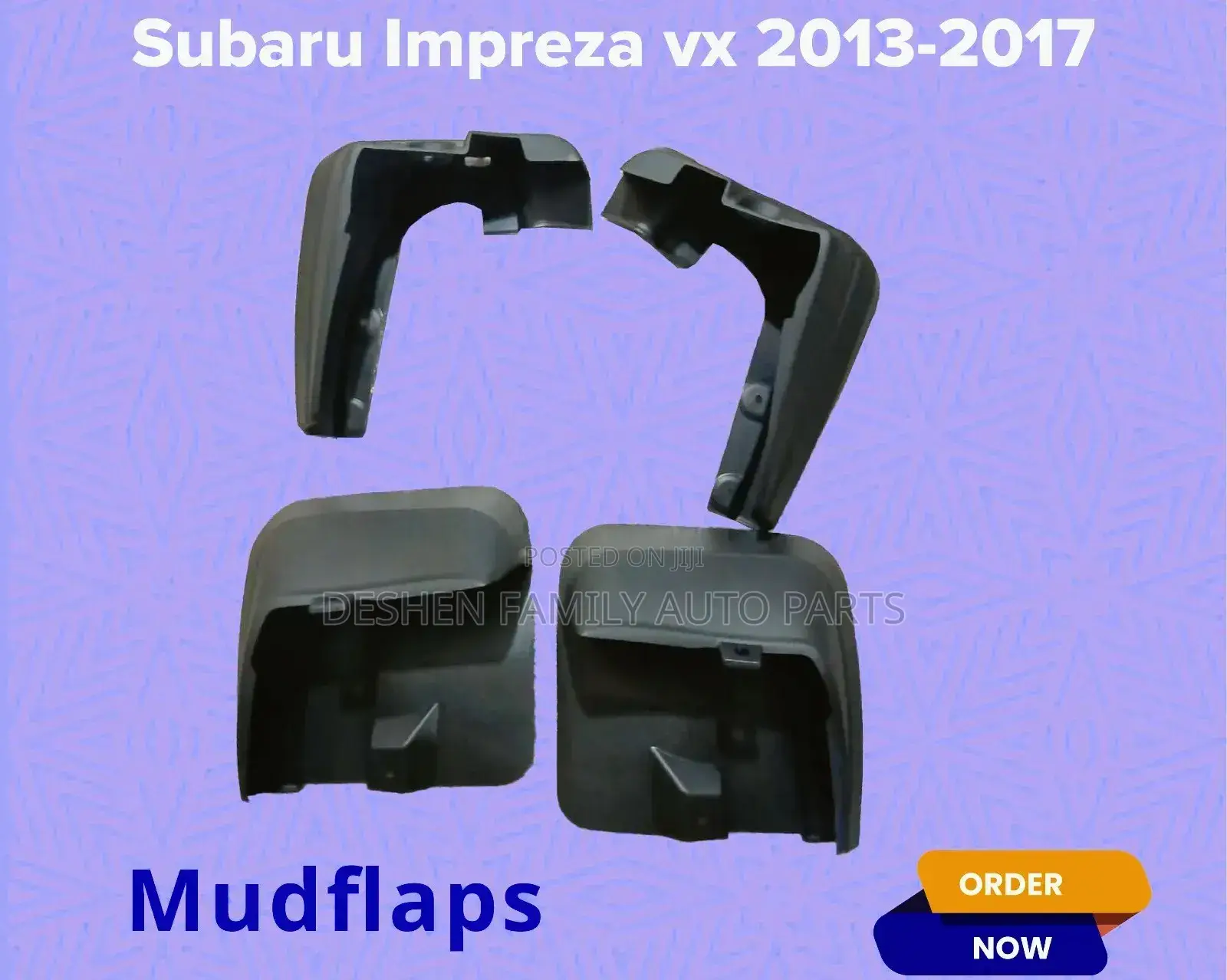 Subaru Impreza Vx 2014 Mudguards/ Mudflaps