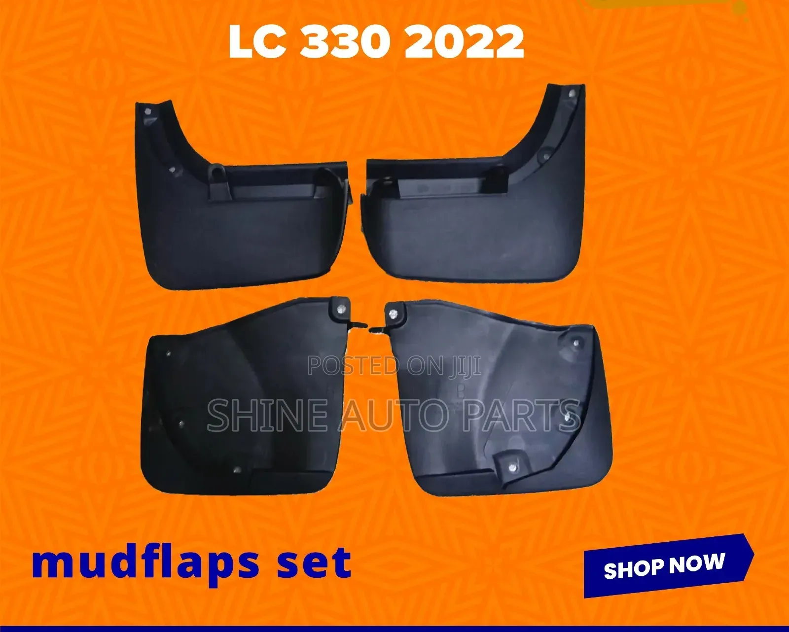 Land Cruiser Lc 300 Mudguards/ Mudflaps