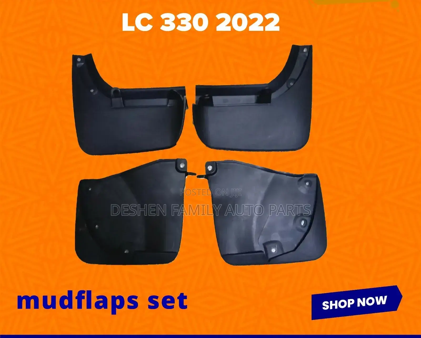 Land Cruiser Lc 300 Mudguards/ Mudflaps