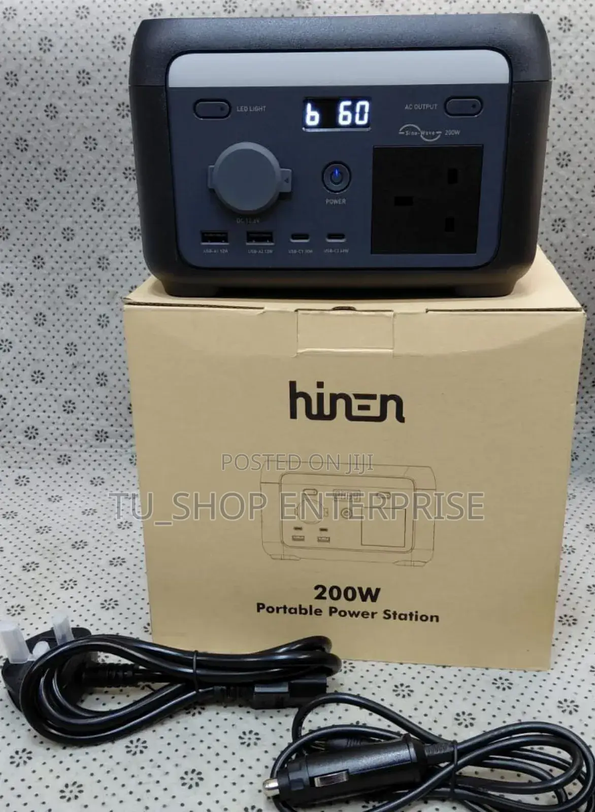 Hinen 200w Portable Power Station Ps200