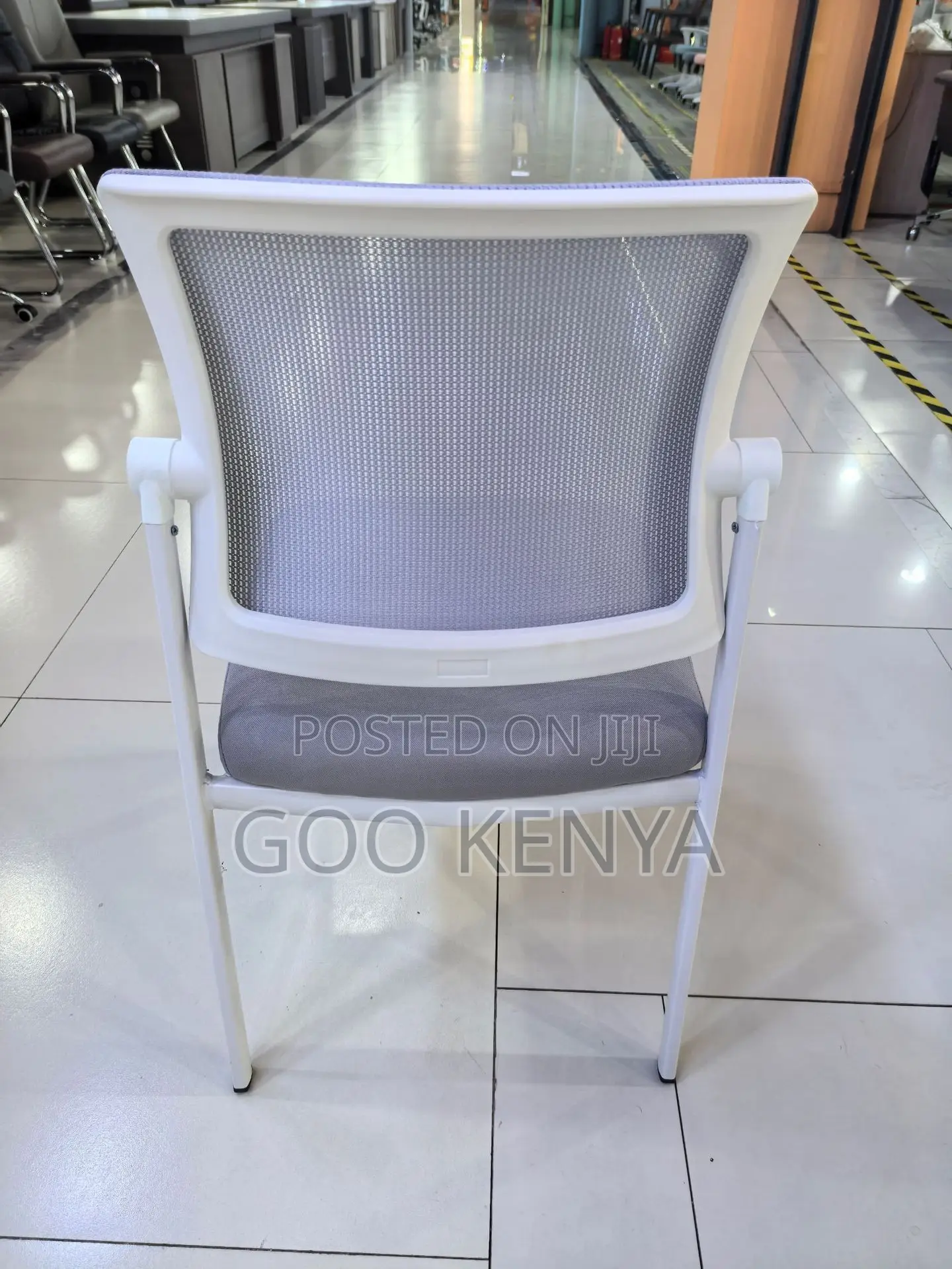 Office Chair ; Stackable Plastic Meeting and Dining Chair