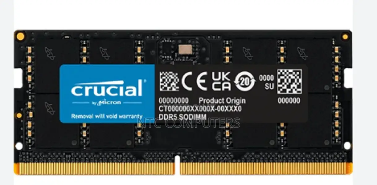 Crucial Desktop Ram Ddr5 32gb 4800