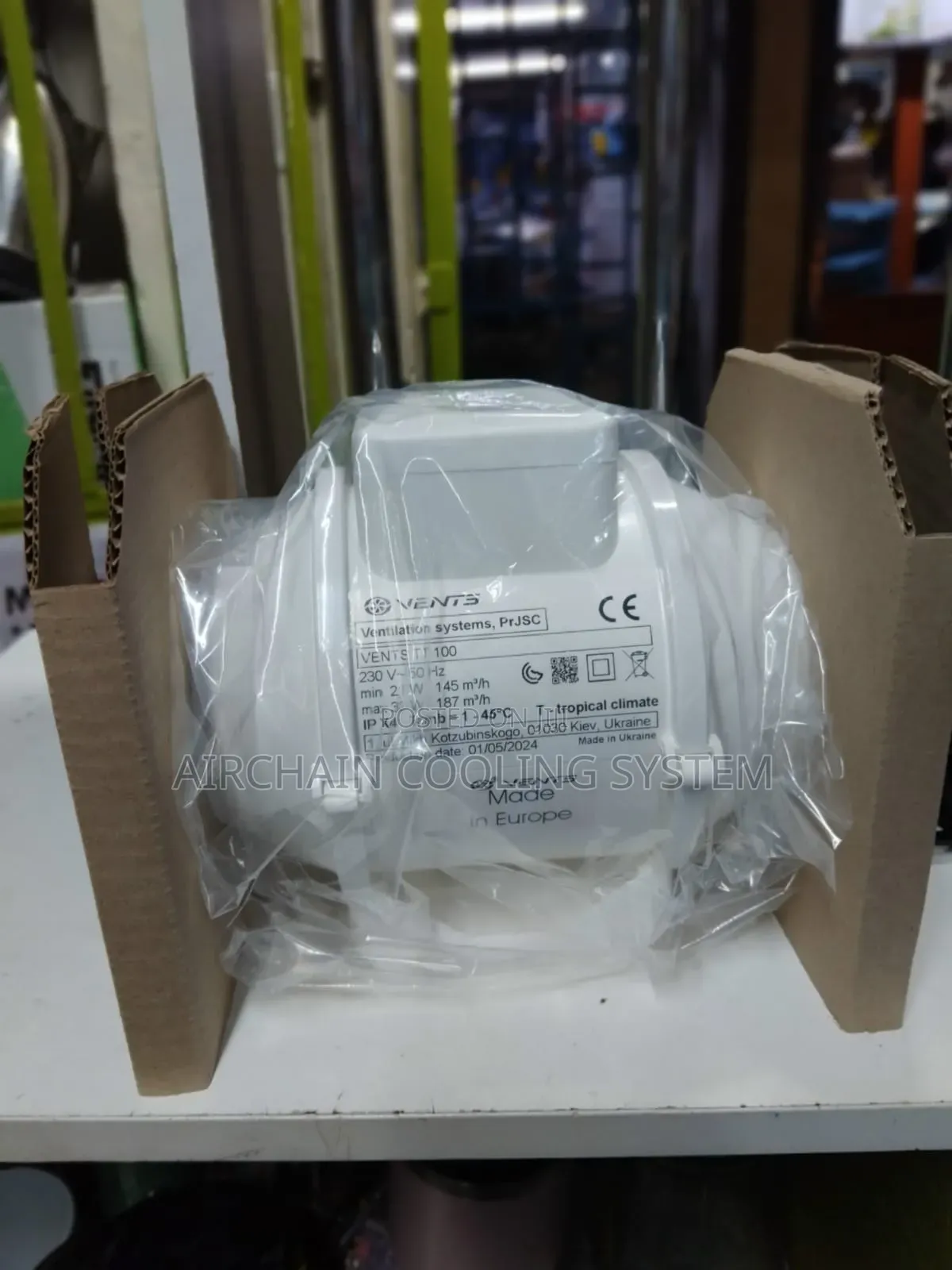 Un-Line Mixed Flow Fan
