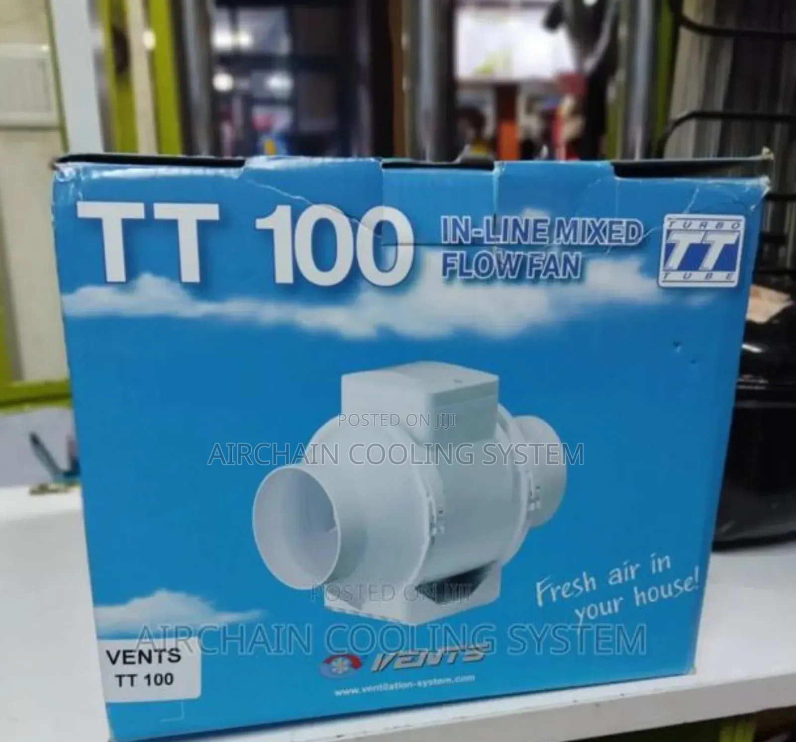 Un-Line Mixed Flow Fan