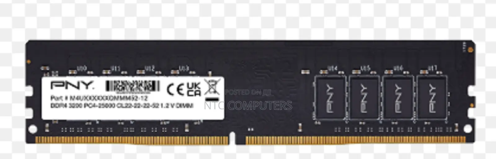 Pny Desktop Ram Ddr4 8gb 3200