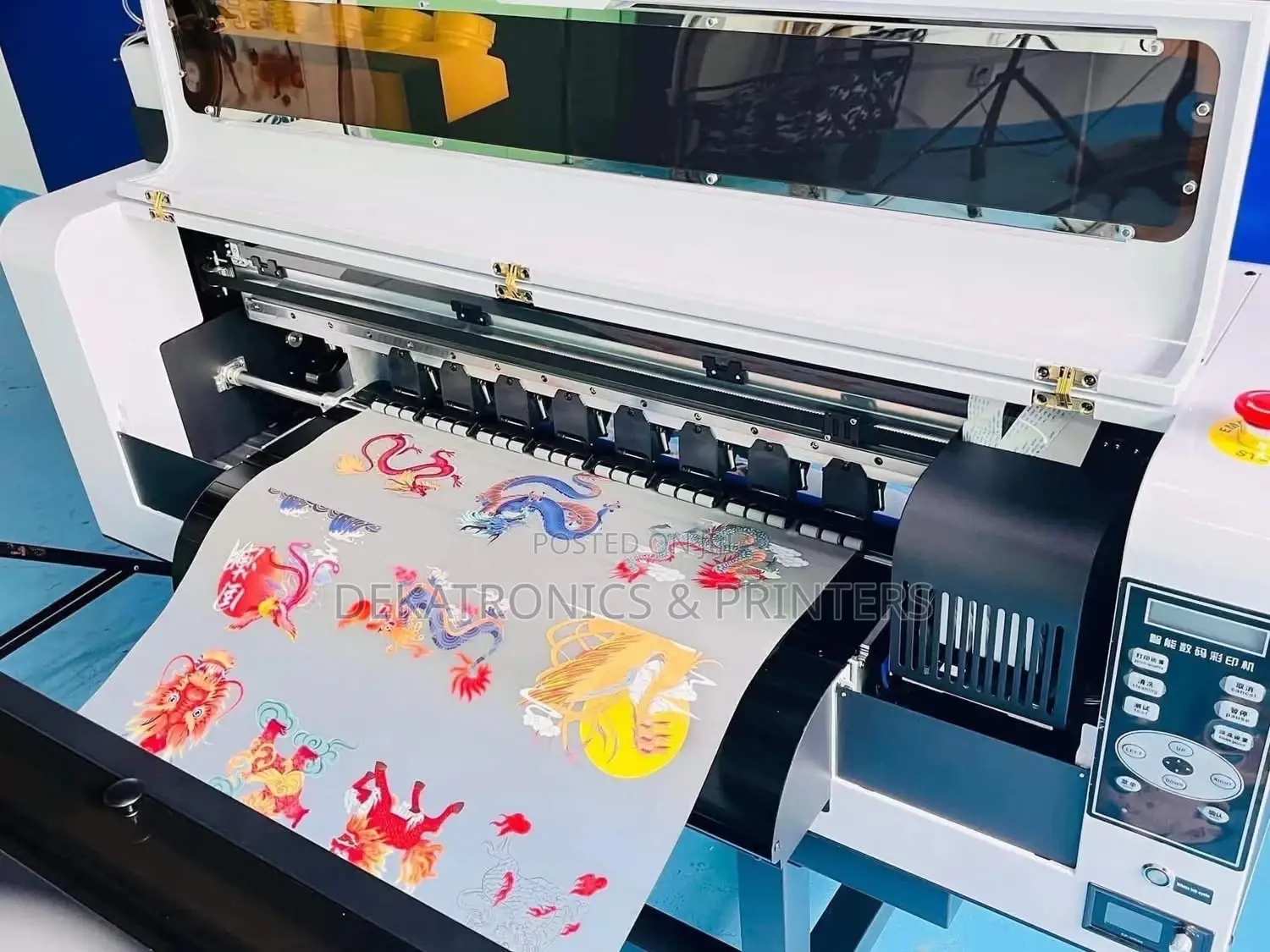 600mm DTF Printer With 2pcs Xp600 Printer Heads