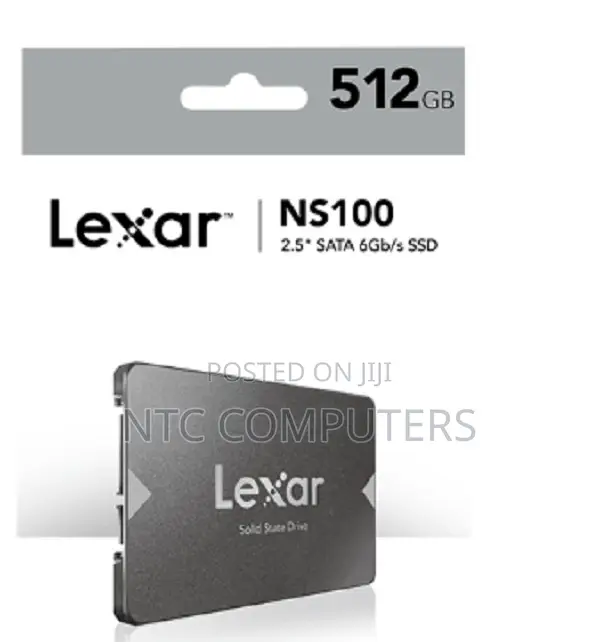 Lexar Ns100 2.5” Sata Internal SSD 512gb - Lns100-512rb