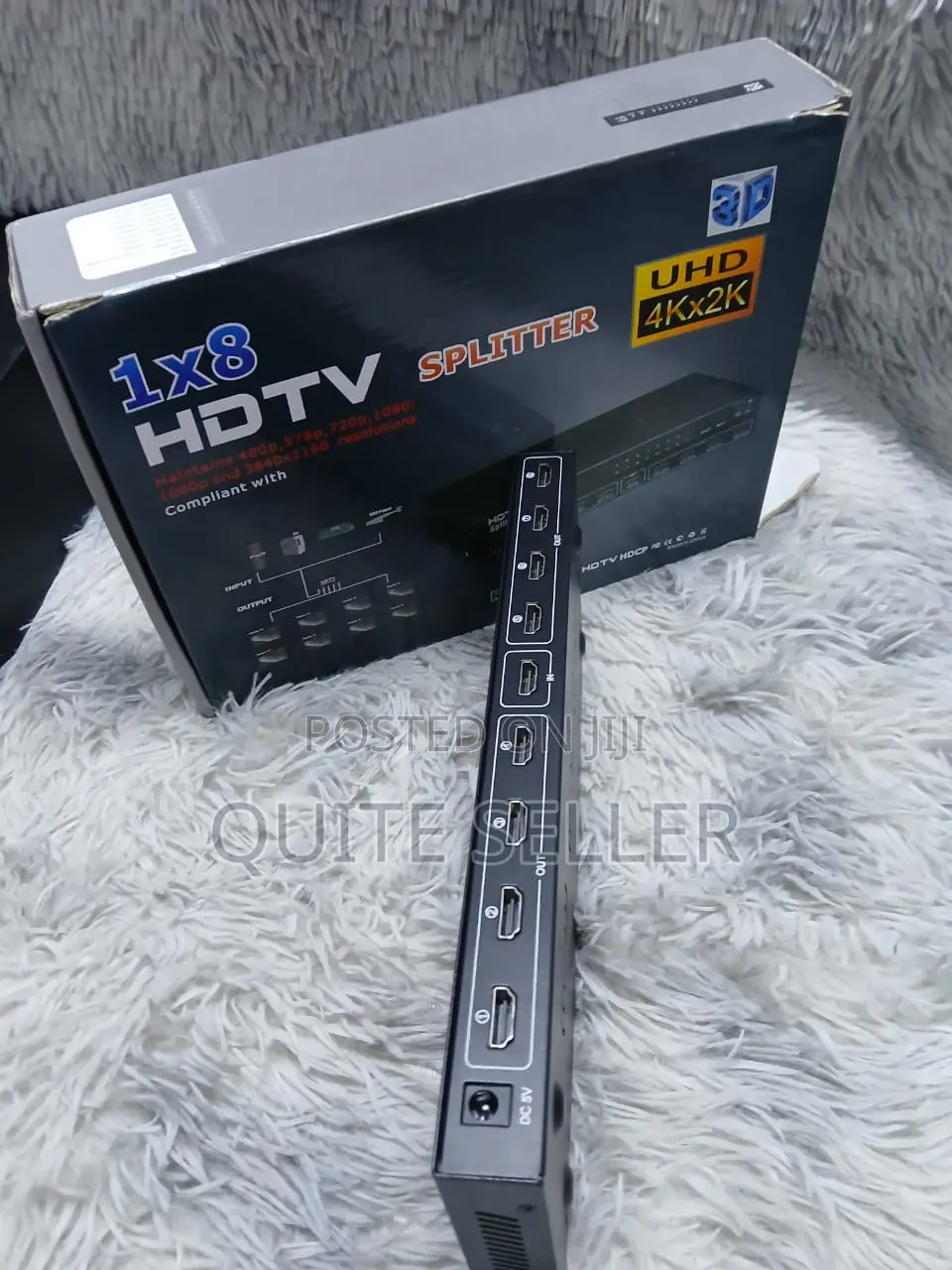 Hdmi Splitter 1x8 1080p 1 Port to 8 Hdmi Display Duplicate