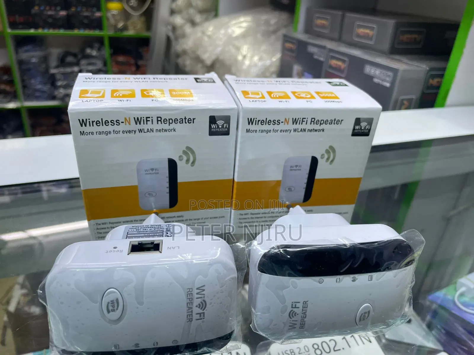 300m Wireless N Wifi Repeater 2.4g Ap Router Signal Booster