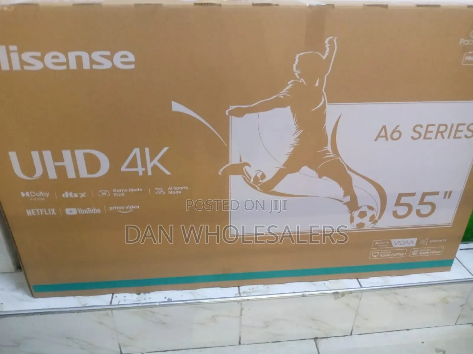 Hisense 55" A6 Series Uhd Smart Tv With Dolby Vision