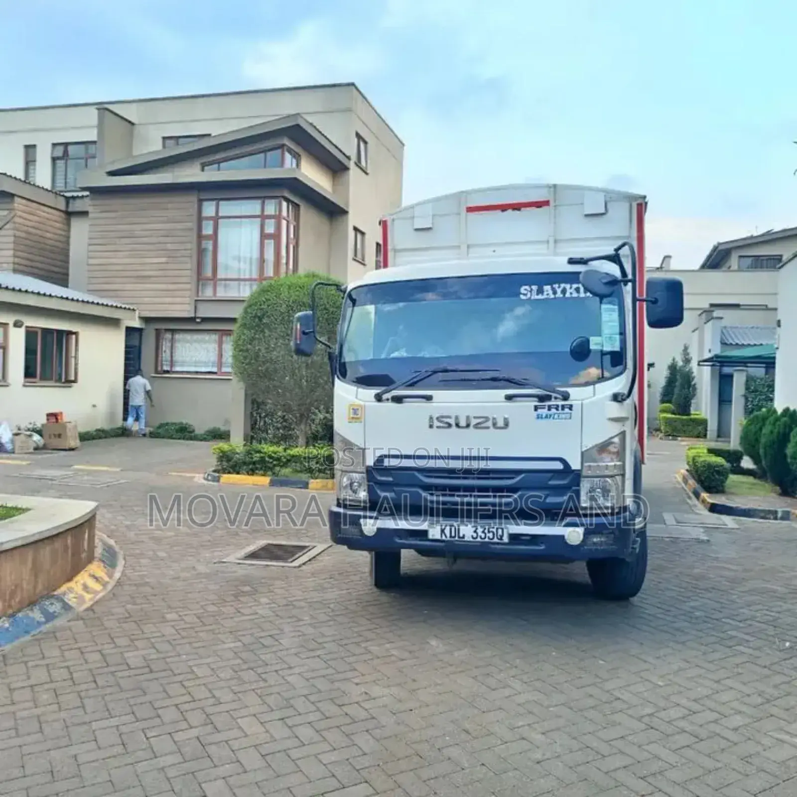 Truck for Logistic Errands Accessible
