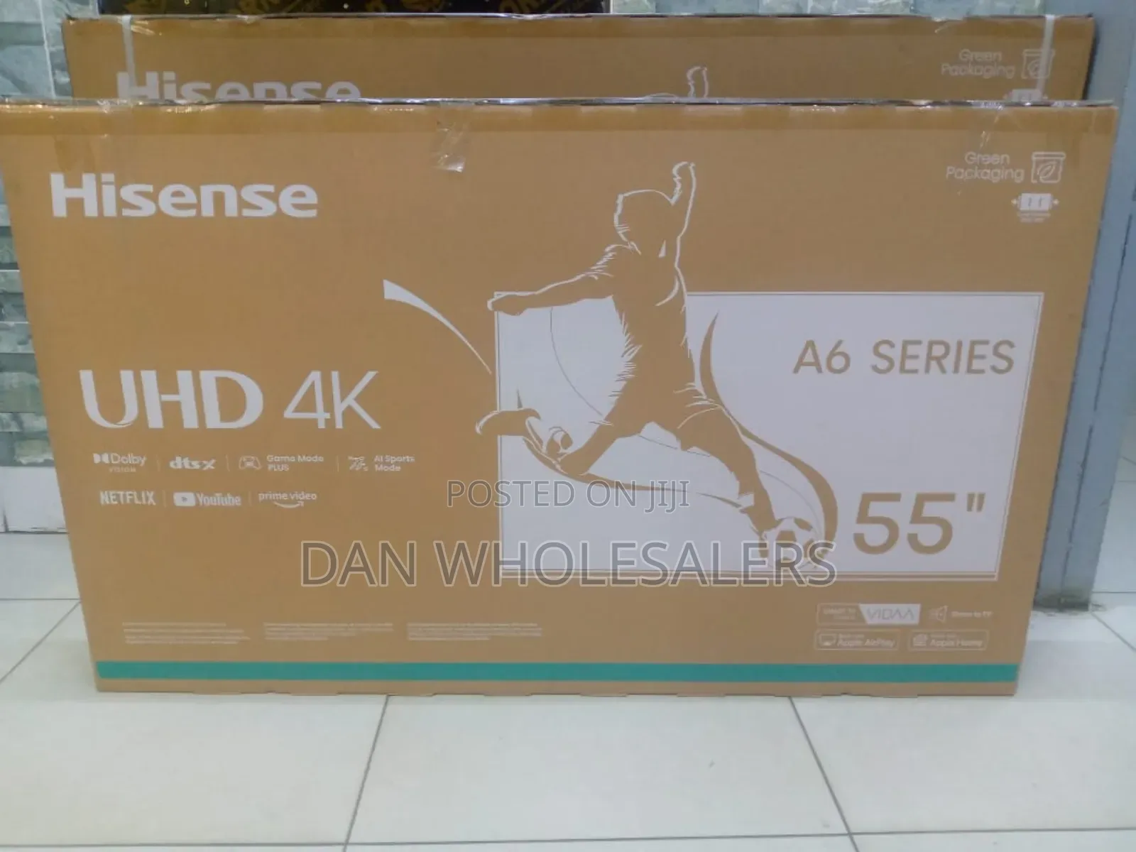 Hisense 55” Tv – Integrated Game Mode Plus Ai Sports