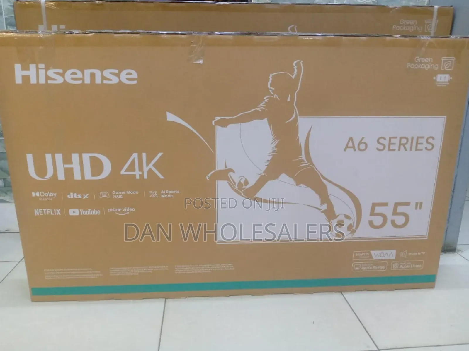 Hisense 55” Tv – Integrated Game Mode Plus Ai Sports