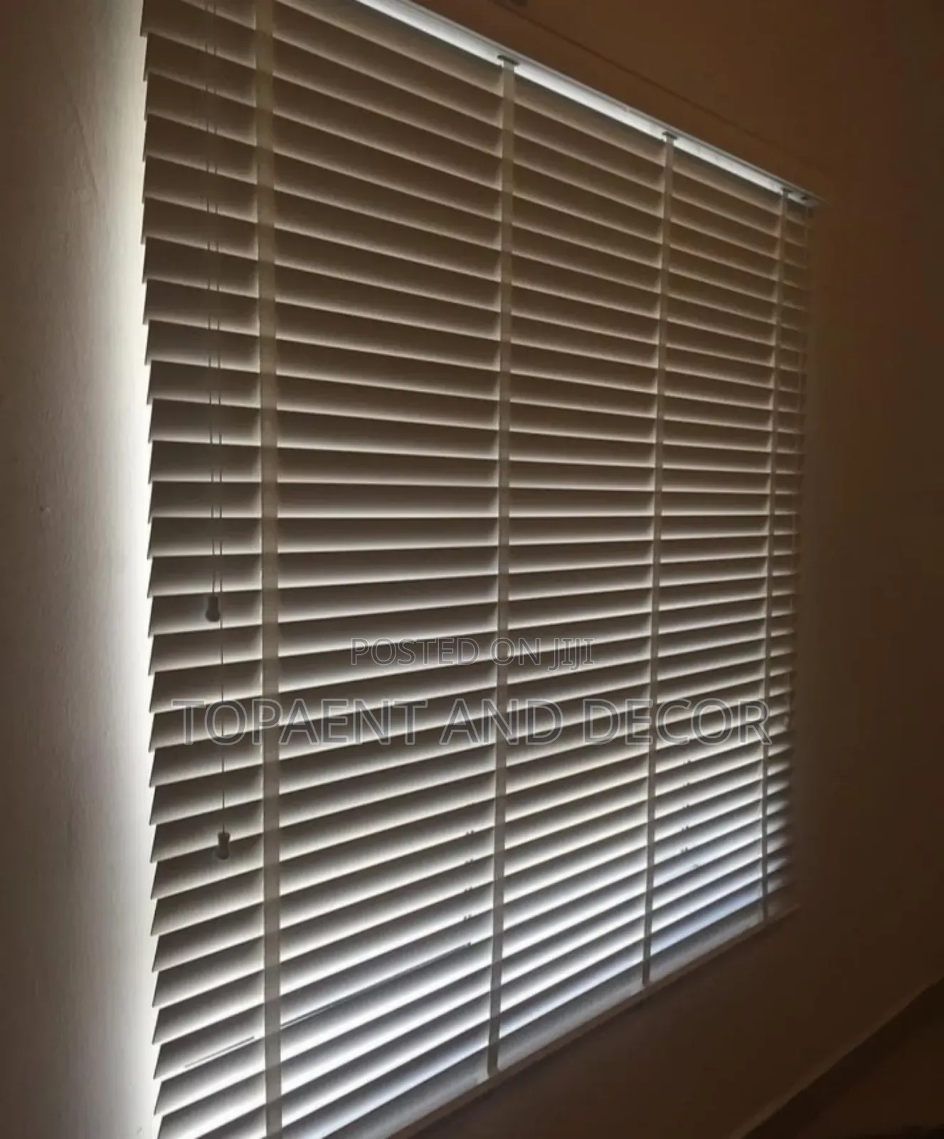 Patterned Horizontal Window Blinds With Unique Design
