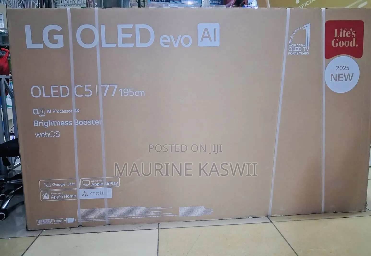 Lg 77 Inch Class Lg Oled Evo Ai C5 Smart Tv 2025
