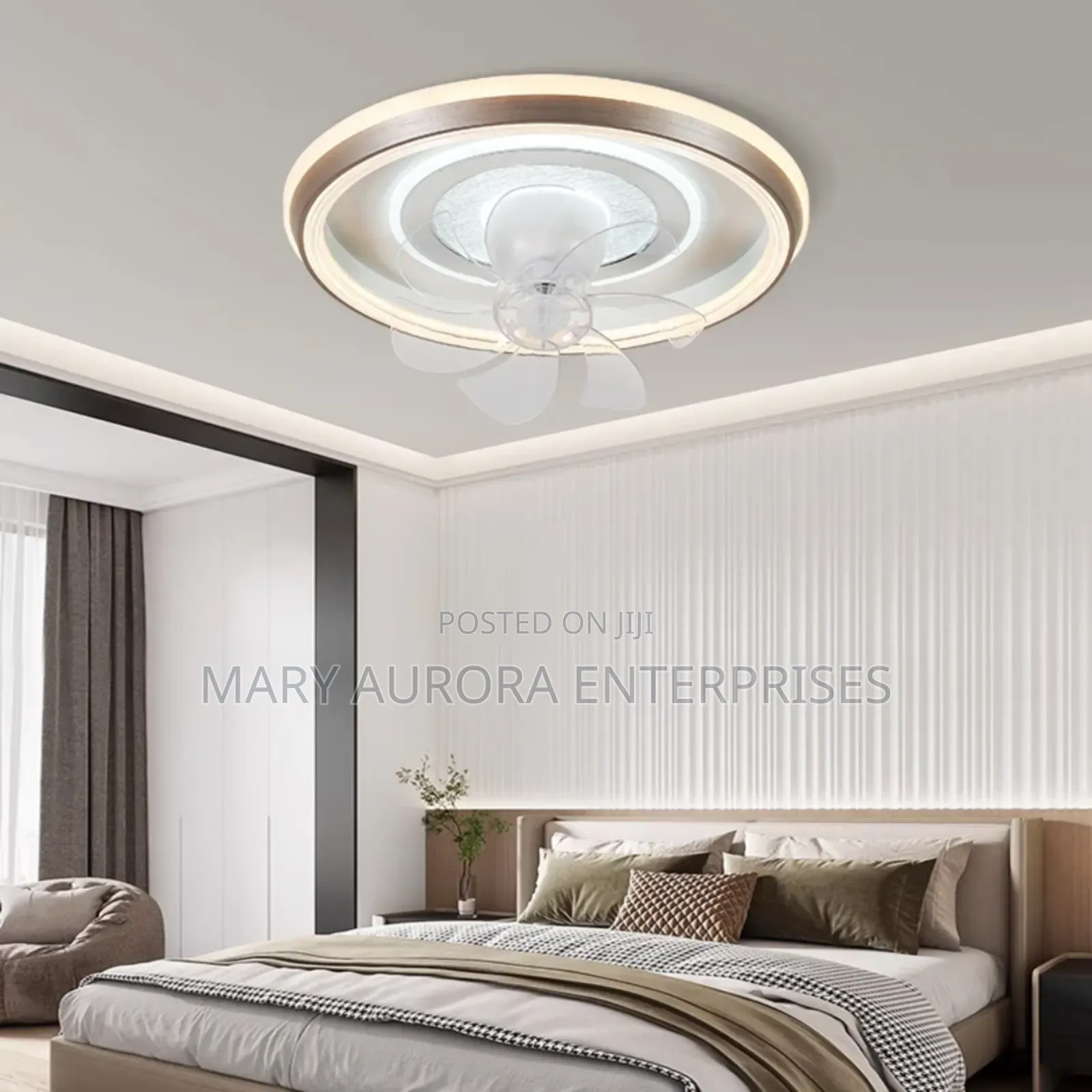Ceiling Light With Fan