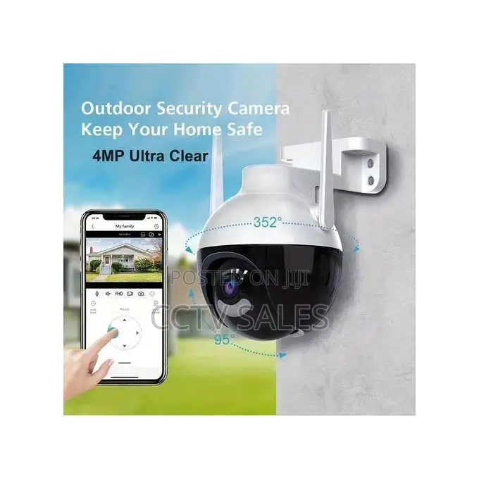 4mp Wifi Outdoor PTZ Camera