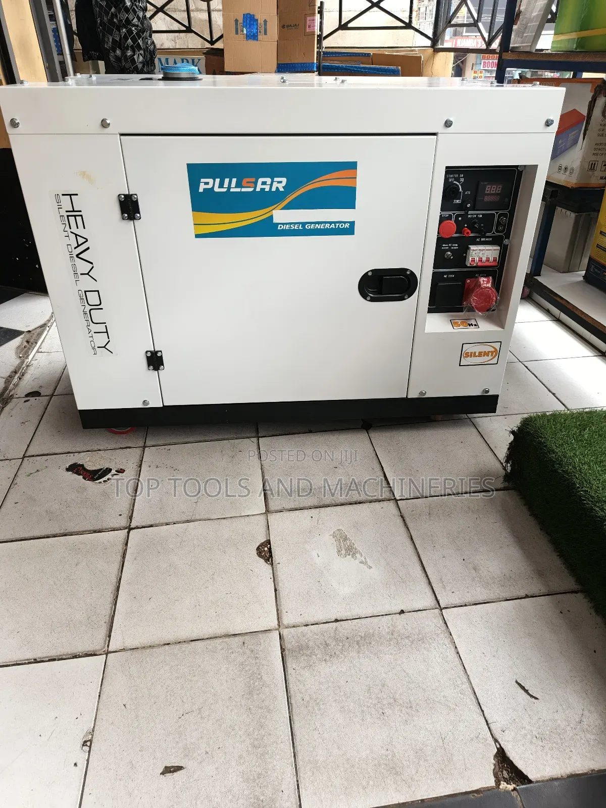 20kva Pulsar Dual Phase Silent Diesel Generator With Ats