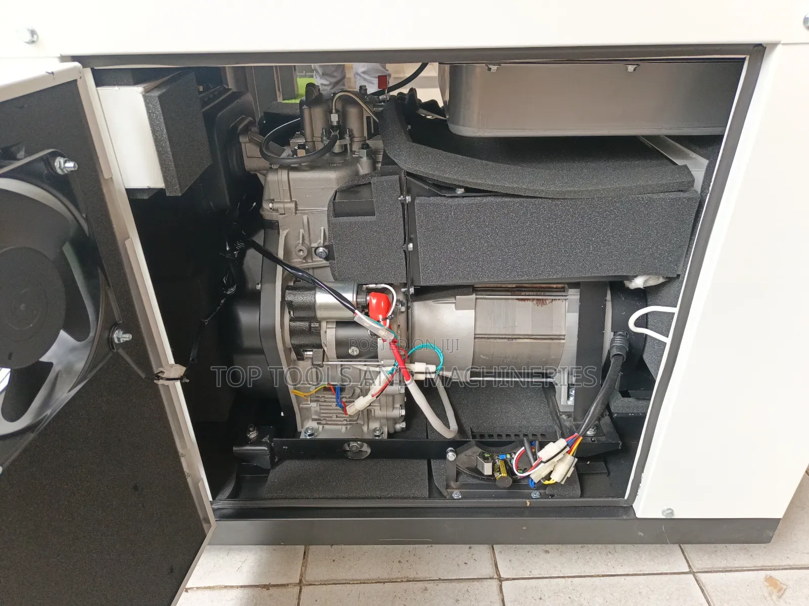 20kva Pulsar Dual Phase Silent Diesel Generator With Ats
