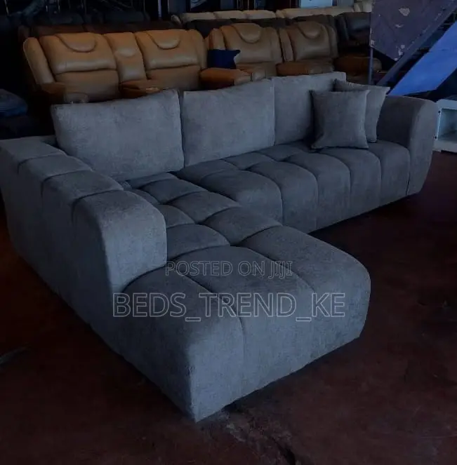 Bubble L Seat Sofa 6 Seater With Free Throw Pillows