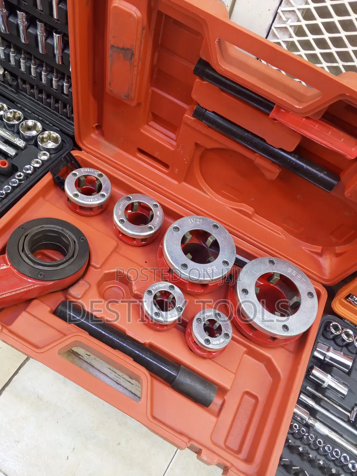 Ratchet Die Stock 1/2"-2"