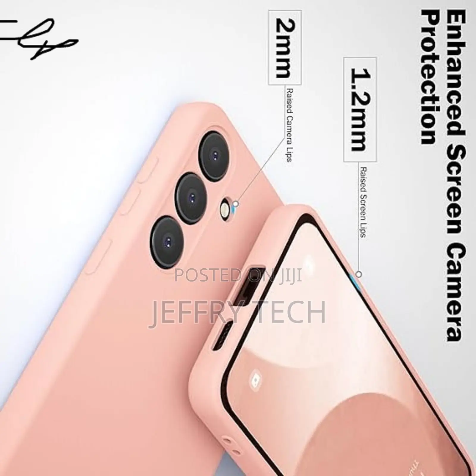 Jasmeas Silicone Case for Samsung Galaxy S25 Anti-Scratch