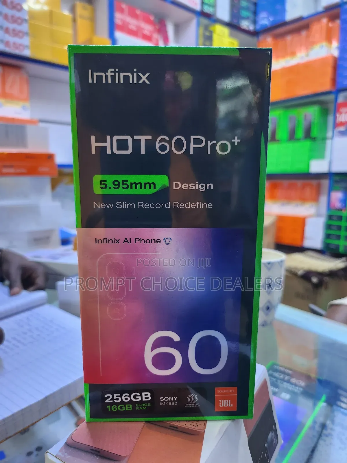 New Infinix Hot 60 Pro+ 128 GB Black
