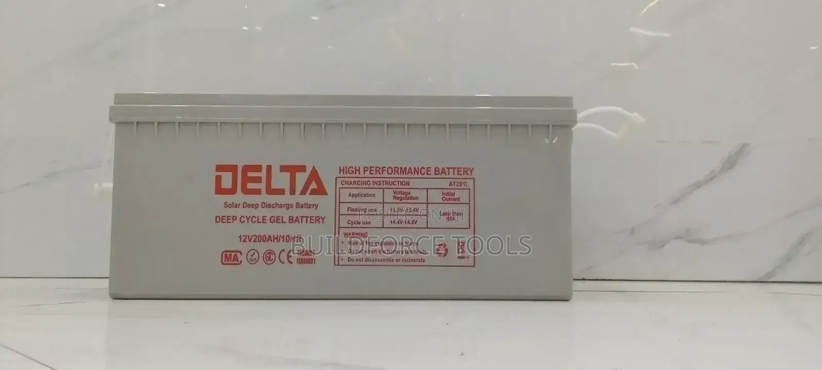 Delta Gel 200ah 12v 10hr Deep Cycle Battery Best Quality