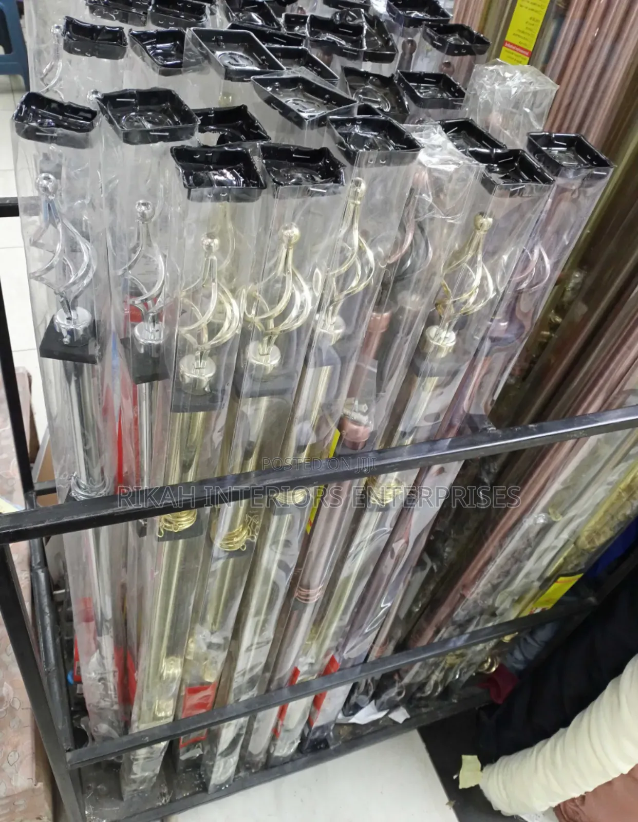 Gold 2m Single Rods