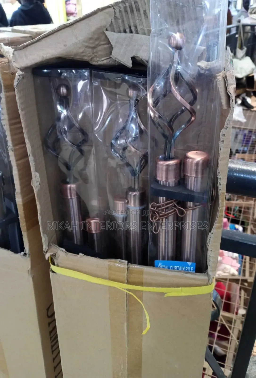 Brown Adjustable Rods