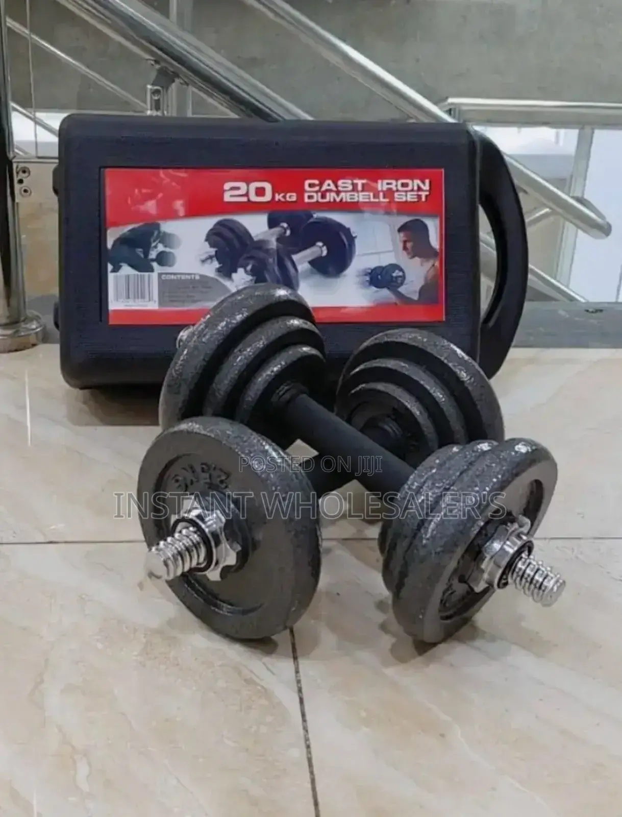 Dumbbell Cast Iron 20kgs