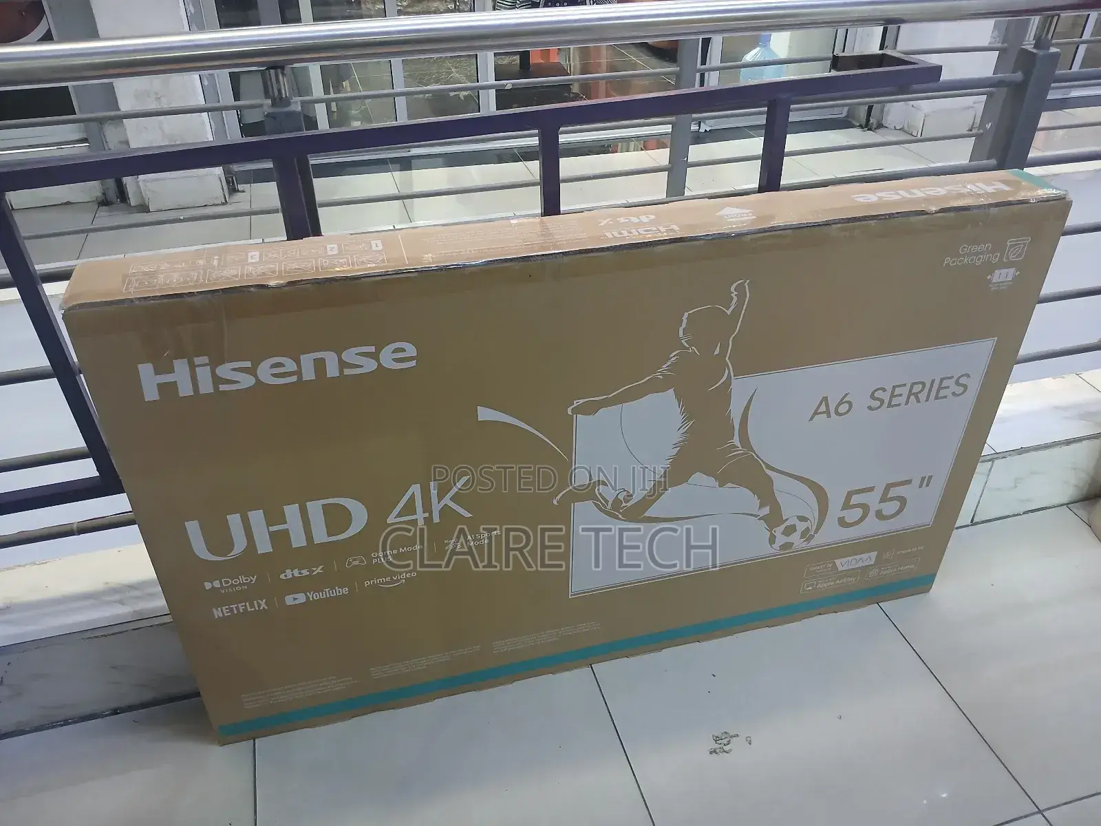 Hisense 55" Inch Uhd Smart Bluetooth