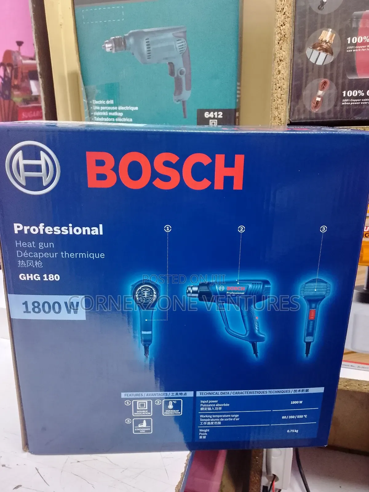 Original Bosch Heat Gun / 1800w Heat Gun