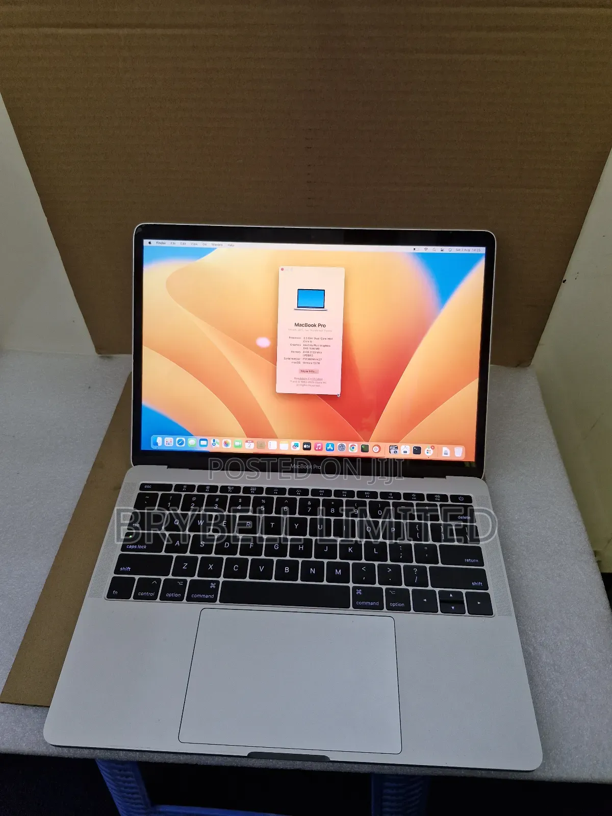 Laptop Apple MacBook Pro 2017 8GB Intel Core I5 SSD 128GB