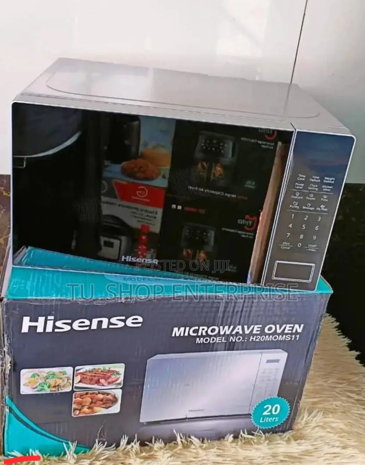 Hisense 20litres Microwave [Silver)