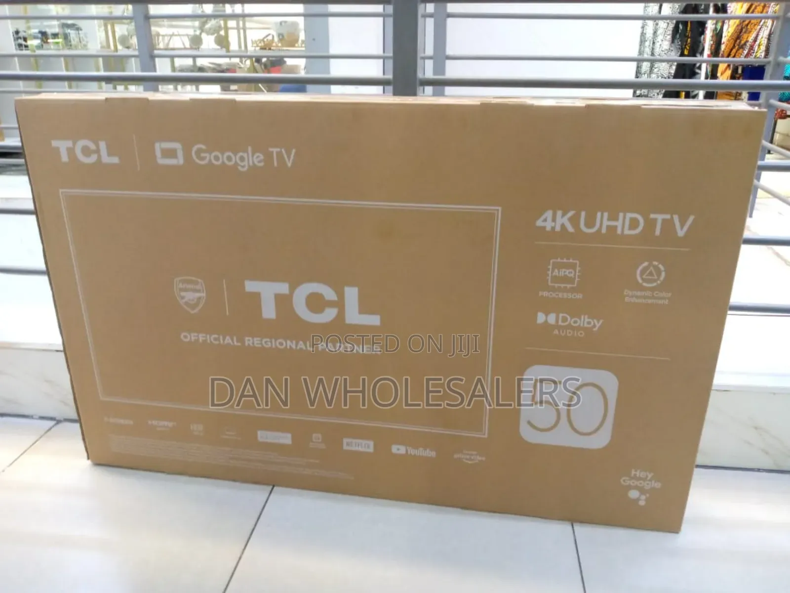 TCL 50-Inch Tv – Dynamic Color Display