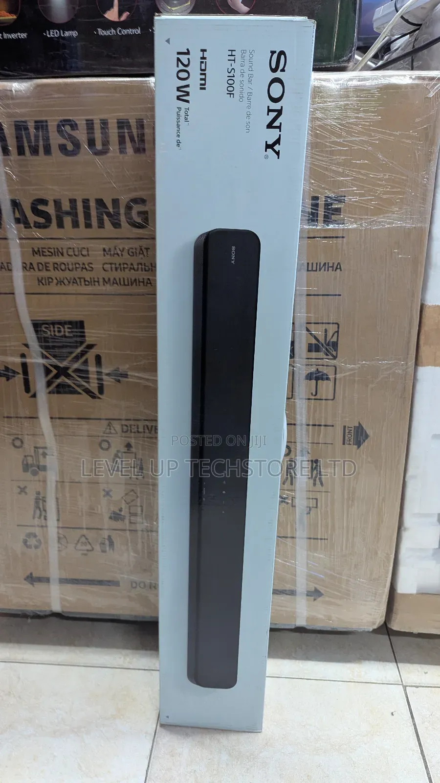 Sony Ht-S100f 2ch Single Soundbar With Bluetooth – 120w